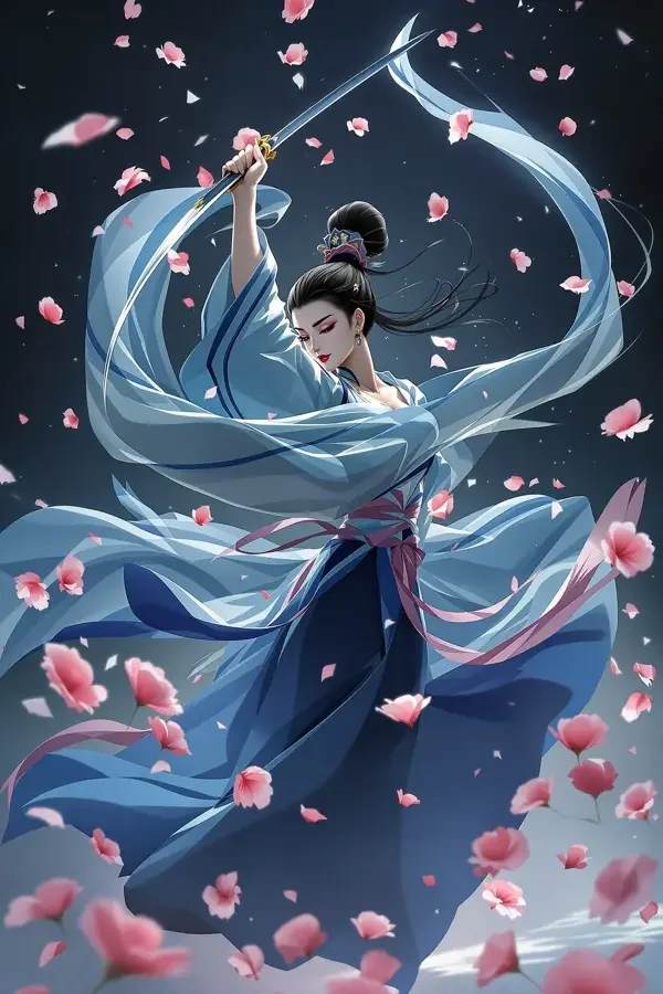 侠影惊鸿 海报 - 中国美女